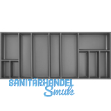 AGOFORM Besteckeinsatz Sky 550/120 Kunststoff schiefergrau