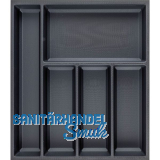 AGOFORM Besteckeinsatz Sky 550/50 Kunststoff schwarz