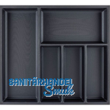 AGOFORM Besteckeinsatz Sky 550/60 Kunststoff schwarz