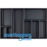 AGOFORM Besteckeinsatz Sky 550/80 Kunststoff schwarz