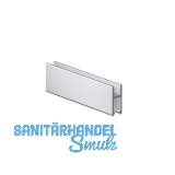 VITRIS Laufschuh bis 6 mm Glasst�rke auf Ma�, Aluminium natur eloxiert