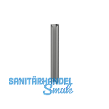 VITRIS Staubschutzleiste Haarborstendichtung auf Ma� Glasst�rke 8 mm, Aluminium