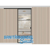 ARLU DIVINA� Schiebet�r 2600 x 1000 mm, schwarz