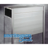 KNOKE SMART CASE Beschlag-Kassettenmodul, KB 600 mm, Aluminium natur eloxiert