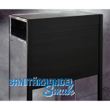 KNOKE SMART CASE Beschlag-Kassettenmodul, KB 900 mm, Aluminium schwarz