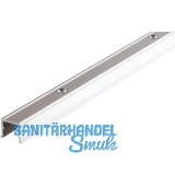 HAWA Regal/Combino H/GR Einfachf�hrungsschiene gelocht auf Ma�, Alu eloxiert