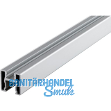 HAWA DIVIDO Rahmenprofil vertikal, 6000 mm auf Ma�, Aluminium eloxiert