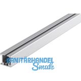 HAWA Regal B Laufschiene zum Aufclipsen 2500 mm, Aluminium eloxiert