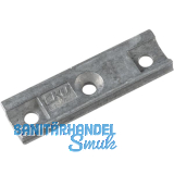 HAWA Regal B Sicherheitsclip zu Vertikalprofil, Druckguss grau