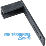 HAWA DIVIDO 100 Adapter f�r Holzt�ren-Bodenf�hrung, Kunststoff anthrazit