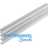 HAWA DIVIDO 100 Distanzschiene zu Combi-Laufschiene 2000 mm, Kunststoff grau