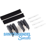 HAWA Clipo 36 G IS Endkappen Set, Kunststoff anthrazit