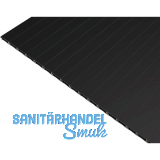 REHAU RAUVOLET Rollladen Kassettenmodul Edelmatt, KB 600 mm, schwarz matt