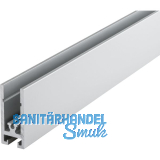 HAWA DIVIDO Rahmenprofil horizontal 2500 mm, Aluminium eloxiert