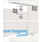 HAWA Clipo 36 H IS Schiebet�rbeschlag Innenfront, 2-t�rig