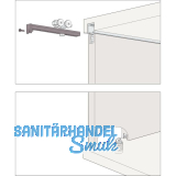 HAWA Clipo 36 HM IS Schiebet�rbeschlag Innenfront, 1-t�rig