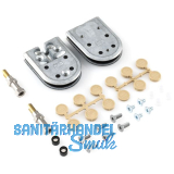 HAWA ORDENA 70/F Bodenf�hrung gefedert Glast�r (ESG/VSG)