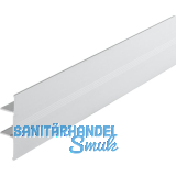 HAWA Combino 20/35 H Clip-Blende, 2500 mm, Aluminium eloxiert