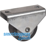 D�RNER + HELMER Bockrolle TPE-Lauffl�che 30 mm 35 kg Platte