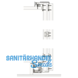 HAWA Combino 50 H FS Beschl�gegarnitur 1400 x 2400 x 19, 2 t�rig