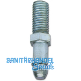 Gewindestift 9 mm M10x15 Stahl verzinkt