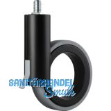 Lenkrolle Rotola 120 50 kg Feststeller schwarz/grau