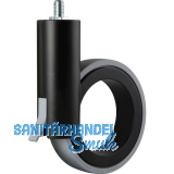 Lenkrolle Rotola 150 80 kg Feststeller schwarz/grau