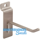 Haken Arkwall 6 x 150 mm Stahl vernickelt matt