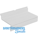 Ablage Arkwall Plexi gerade 250 x 100 mm, Plexiglas