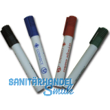 Boardmarker-Set 4-teilig schwarz, blau, rot, gr�n