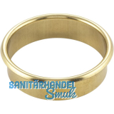 Kabeldurchgang rund, Einbau � 80 mm, Messing poliert