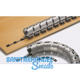 CONFURN Kabelkanal horizontal, L�nge 1000 mm, Kunststoff schwarz