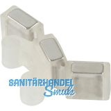 CONFURN Haftmagnet Gecko� E-MAG transparent