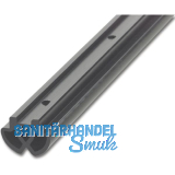 CAMAR Kabelschiene Prisma, L�nge 1152 mm, Kunststoff schwarz