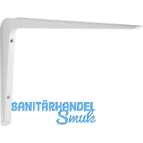 ELEMENT SYSTEM Konsole Alido Stahl wei� lackiert 270 X 190 mm