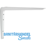 ELEMENT SYSTEM Konsole Alido Stahl wei� lackiert 320 X 220 mm