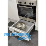 NINKA Herdsockelschubkasten mit BLUMOTION, KB 600 mm, Kunststoff steingrau