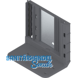 BLUM SERVO-DRIVE Aufnahmewinkel 2-fach, 95x138, KS RAL 7037 staubgrau