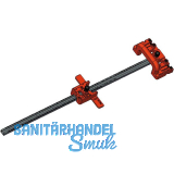 BLUM SERVO-DRIVE Bohrlehre Z10-Trägerprofilaufnahme, Kunststoff/Stahl/Aluminium BLUM SERVO-DRIVE Bohrlehre Z10-Trägerprofilaufnahme, Kunststoff/Stahl/Aluminium