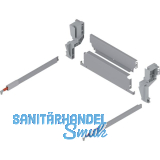 BLUM Stahlr�ckwand M�llauszug h�ngend KB 450 mm Grau