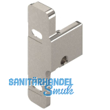 BLUM METABOX Frontbefestigung Zarge N, Schraubversion, links, Zink vernickelt