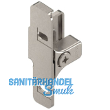 BLUM METABOX Frontbefestigung Zarge N, Schraubversion, rechts, Zink vernickelt