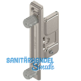 BLUM METABOX Frontbefestigung, Zarge M,K,H, Pressversion, links, Stahl vern.