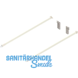 BLUM Metabox Relingset f�r Frontauszug L�nge 400, Aluminium cremewei�