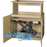 TV-Scherenlift Verschwindibus 960 x 480 mm