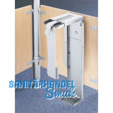 CONFURN PC-Halterung, 210 x 410 x 175 mm, Farbe schwarz