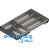 BLUM ORGA-LINE Schalen-Set KB 400 - 549 /NL 500 mm Edelstahl/Kunststoff