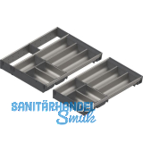 BLUM ORGA-LINE Schalen-Set KB 901 - 999/NL 500 mm Edelstahl/Kunststoff