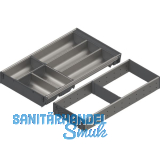 BLUM ORGA-LINE Schalen-Set KB 1100 - 1199/NL 500 mm Edelstahl/Kunststoff