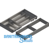 BLUM ORGA-LINE Schalen-Set KB 1100 - 1199/NL 550 mm Edelstahl/Kunststoff